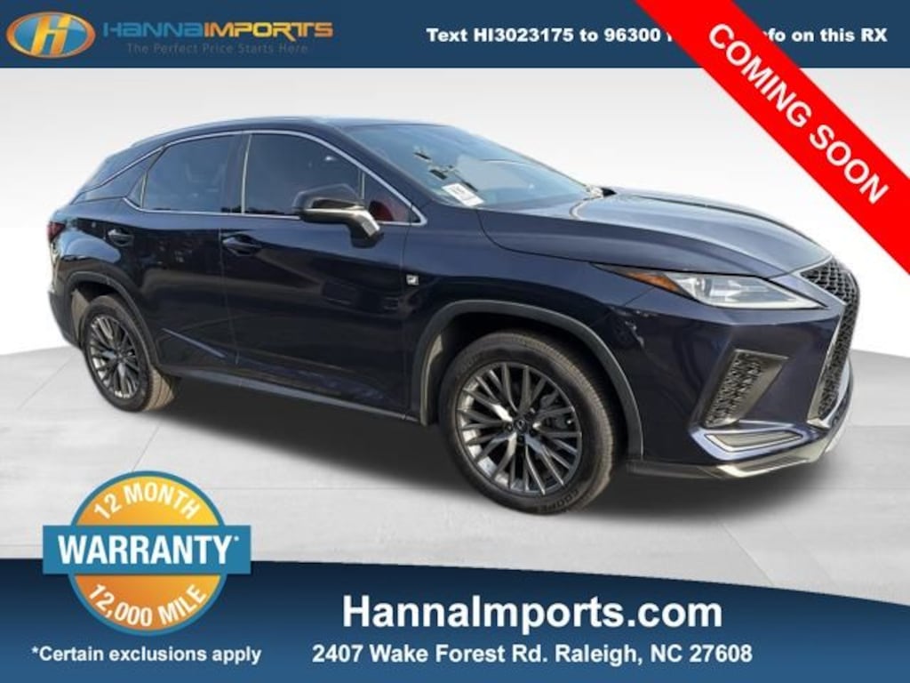 Used 2021 Lexus RX 350 350 F Sport SUV