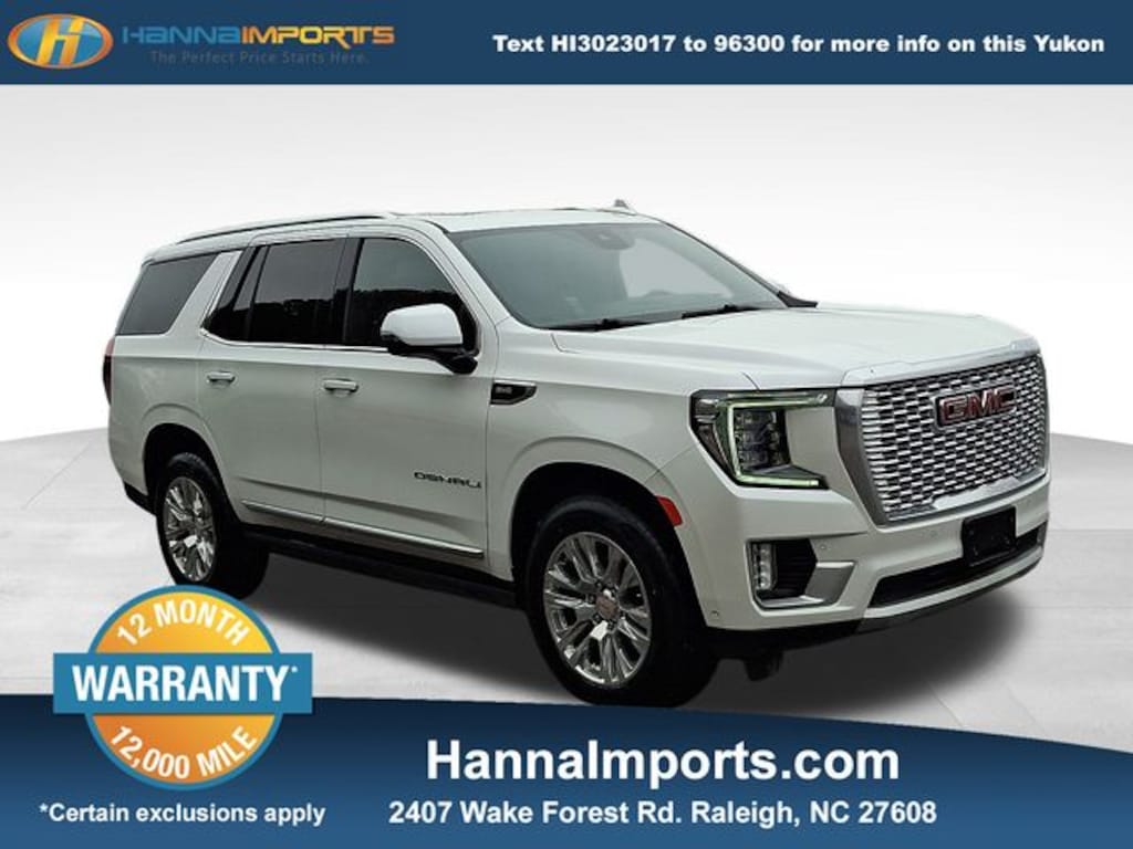 Used 2024 GMC Yukon Denali SUV