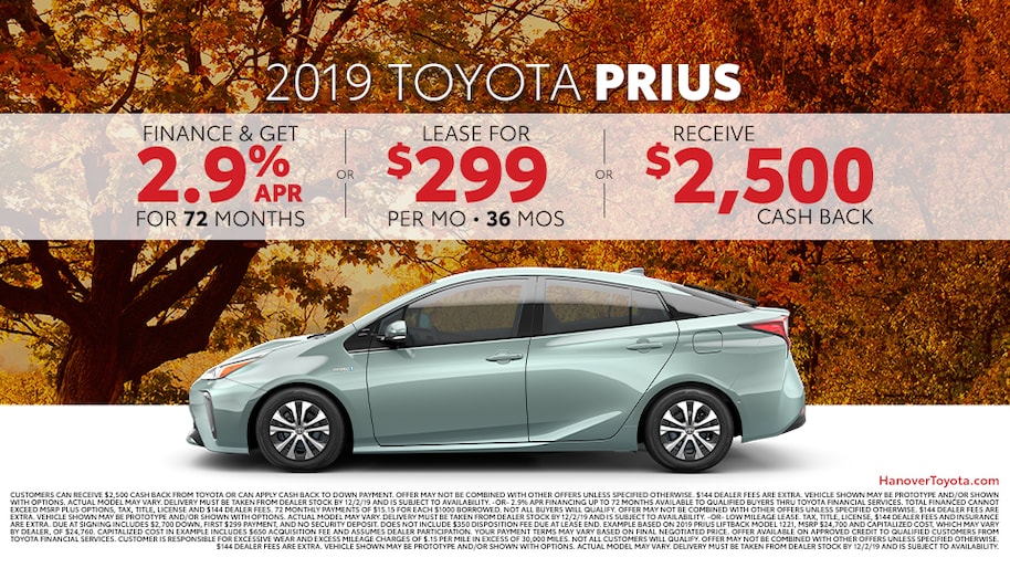 Hanover Toyota Toyota Dealership Hanover Serving Westminster, MD