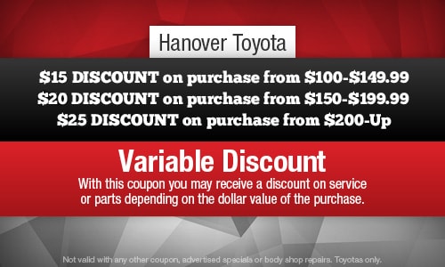 Discount Toyota Parts >> Hanover Car Parts Specials Hanover Toyota Parts Specials Discount Toyota Parts >> Hanover Car Parts Specials Hanover Toyota Parts Specials
