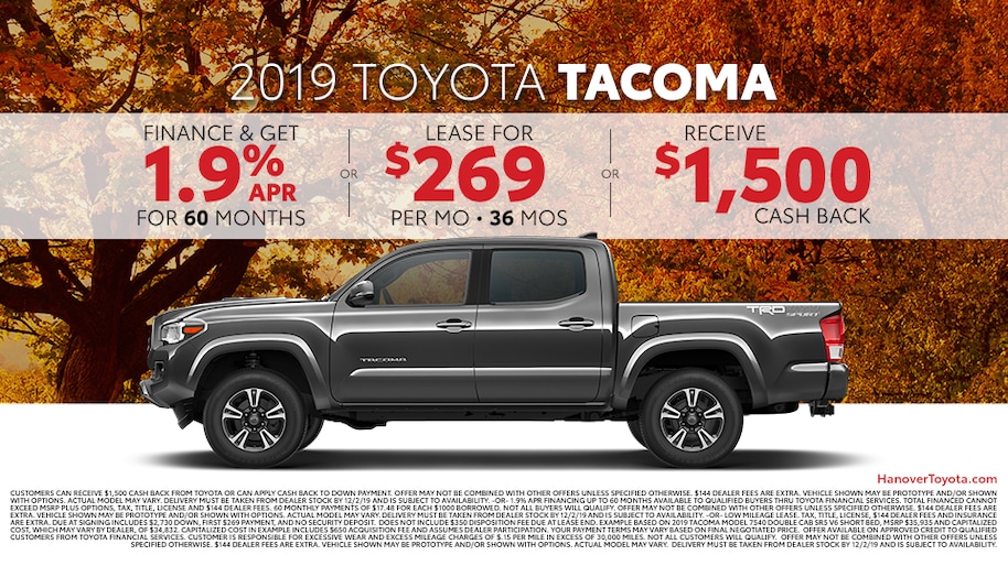 Hanover Toyota Toyota Dealership Hanover Serving Westminster, MD