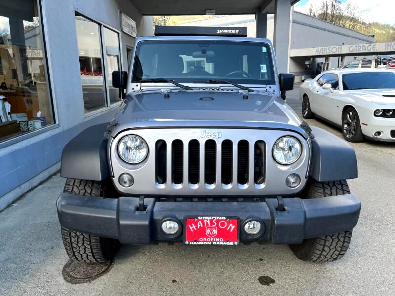 Used 2018 Jeep Wrangler JK Unlimited Sport with VIN 1C4BJWDG8JL838972 for sale in Orofino, ID