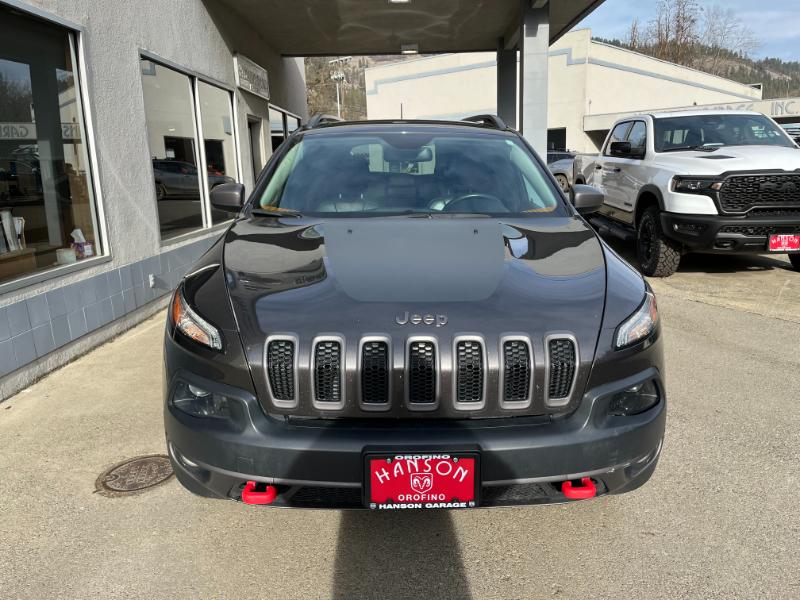 Used 2015 Jeep Cherokee Trailhawk with VIN 1C4PJMBSXFW713334 for sale in Orofino, ID