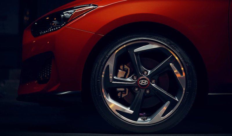 2019 Hyundai Veloster Wheel Detail