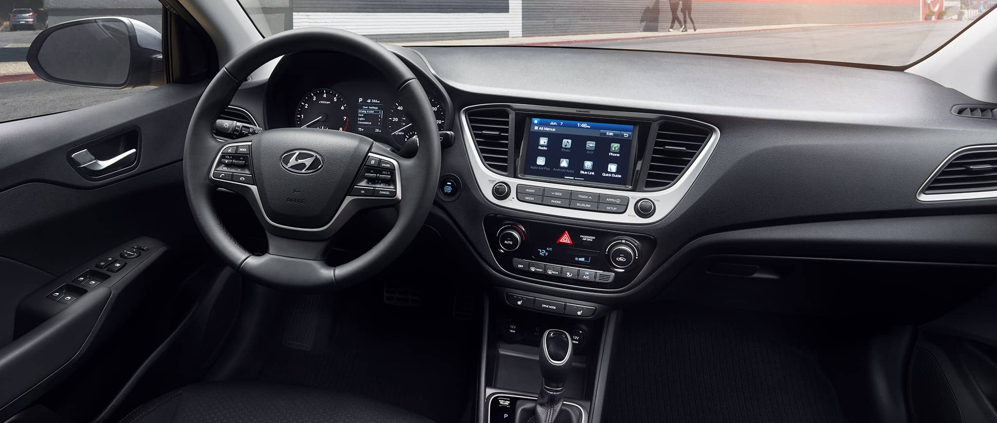 2018 Hyundai Accent interior