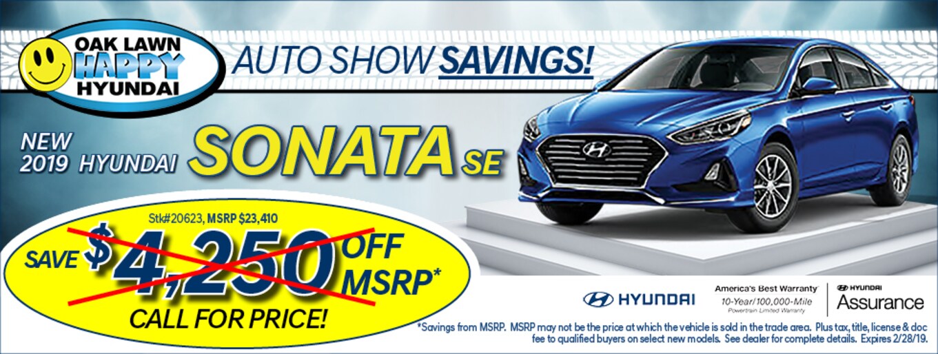 Oak Lawn Happy Hyundai Hyundai Dealership in Oak Lawn, IL