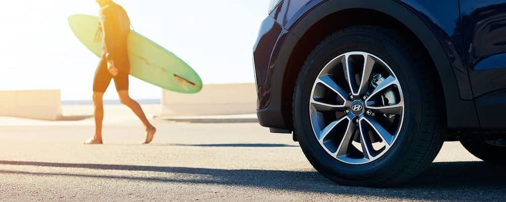 2019 Hyundai Santa Fe Wheel Detail