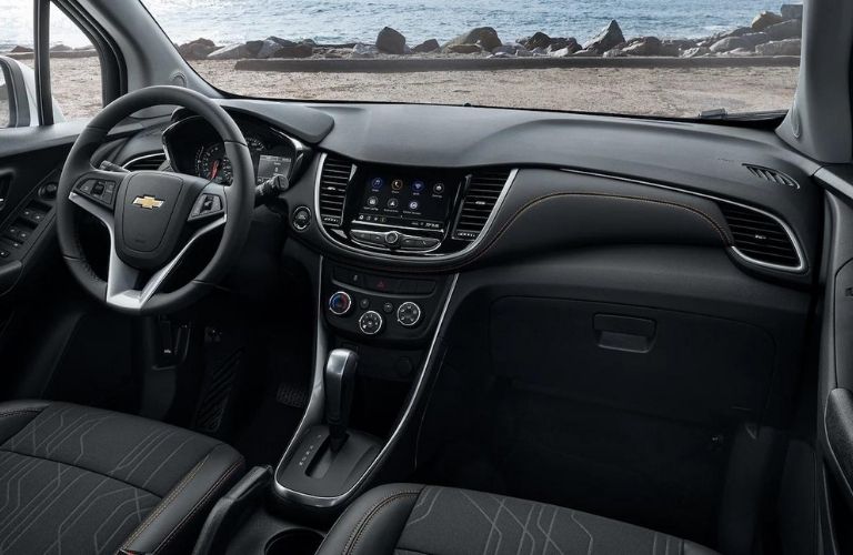 2022 Chevy Trax Steering Wheel and Dashboard