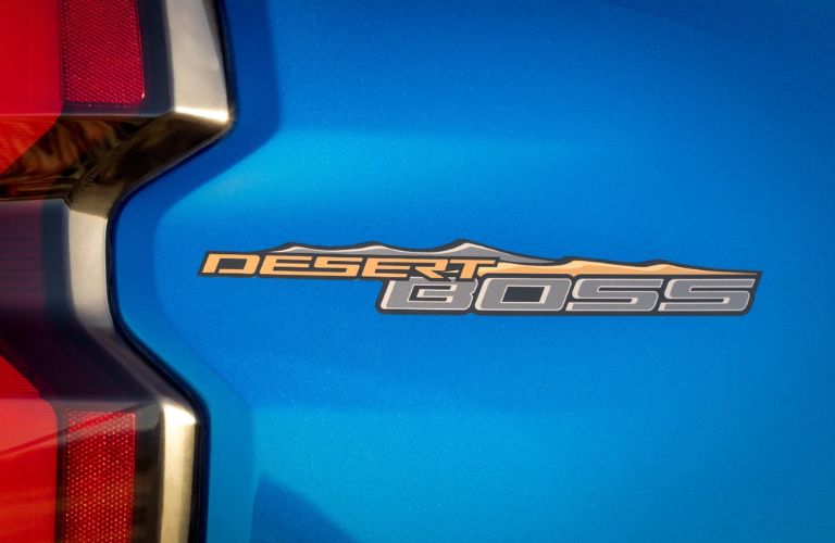 2023 Chevy Colorado ZR2 Desert Boss Badge