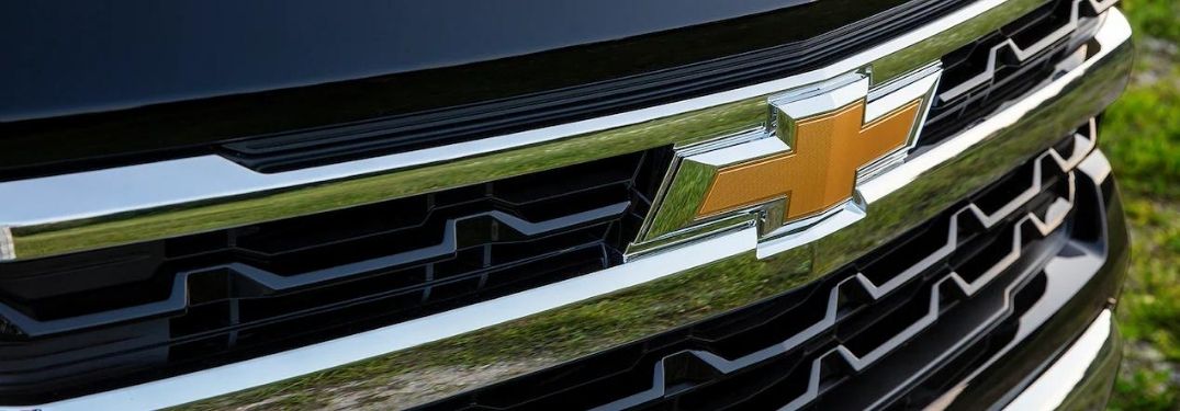 Close Up of 2022 Chevy Silverado Grille and Badge