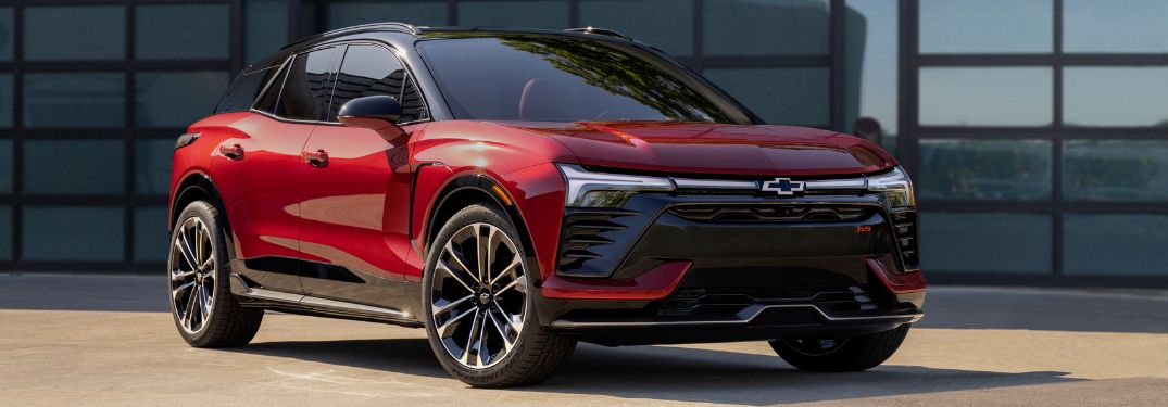Red 2024 Chevy Blazer EV Front Exterior