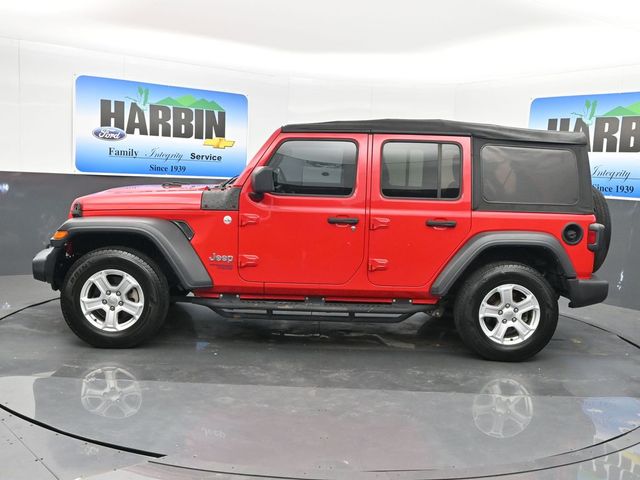 Used 2018 Jeep All-New Wrangler Unlimited Sport S with VIN 1C4HJXDG0JW120685 for sale in Scottsboro, AL