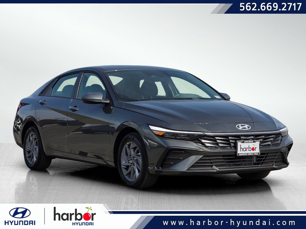 New 2026 Hyundai Elantra Hybrid Blue 4dr Car