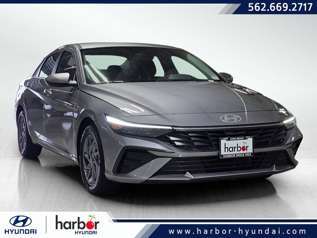 New 2026 Hyundai Elantra Hybrid Blue 4dr Car