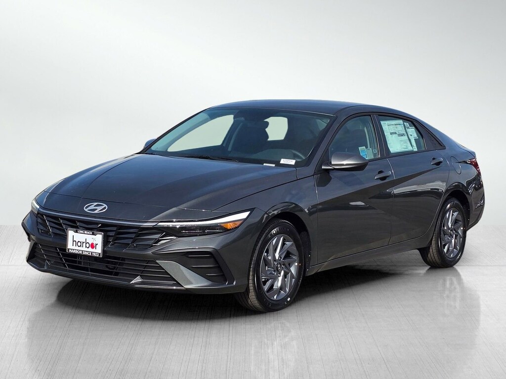 New 2026 Hyundai Elantra Hybrid Blue 4dr Car