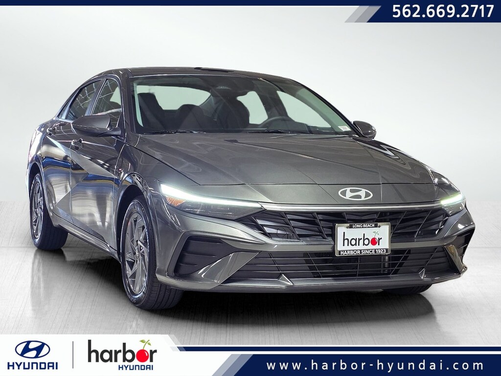 New 2026 Hyundai Elantra Hybrid Blue 4dr Car