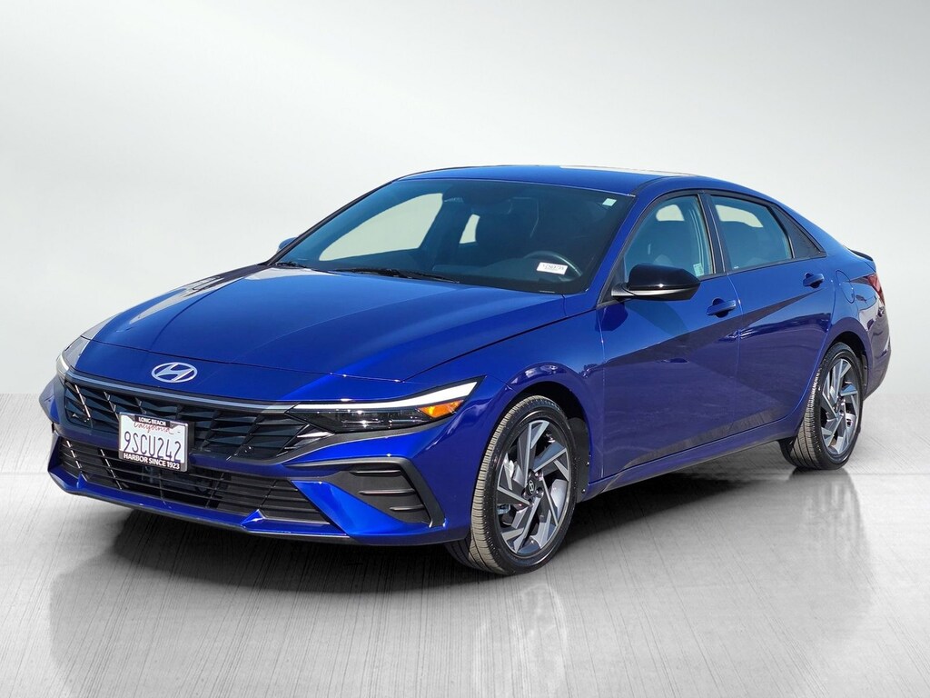 Certified 2025 Hyundai Elantra Hybrid SEL Sport Sedan