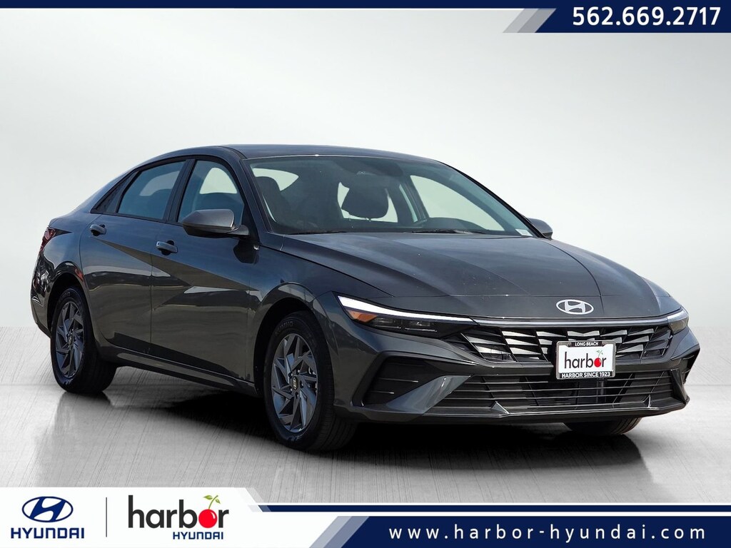 New 2026 Hyundai Elantra Hybrid Blue 4dr Car