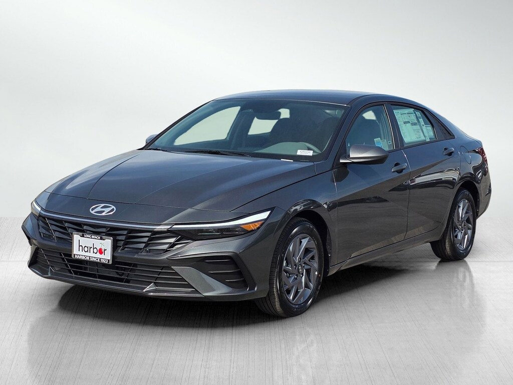 New 2026 Hyundai Elantra Hybrid Blue 4dr Car