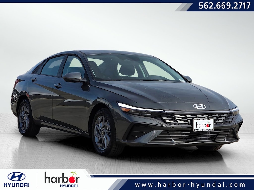 New 2026 Hyundai Elantra Hybrid Blue 4dr Car