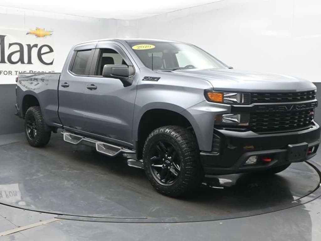 Used 2020 Chevrolet Silverado 1500 Silverado Custom Trail Boss Truck Double Cab