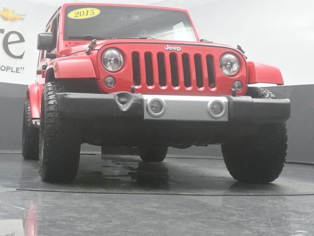 Used 2015 Jeep Wrangler Unlimited Sahara 4x4 SUV