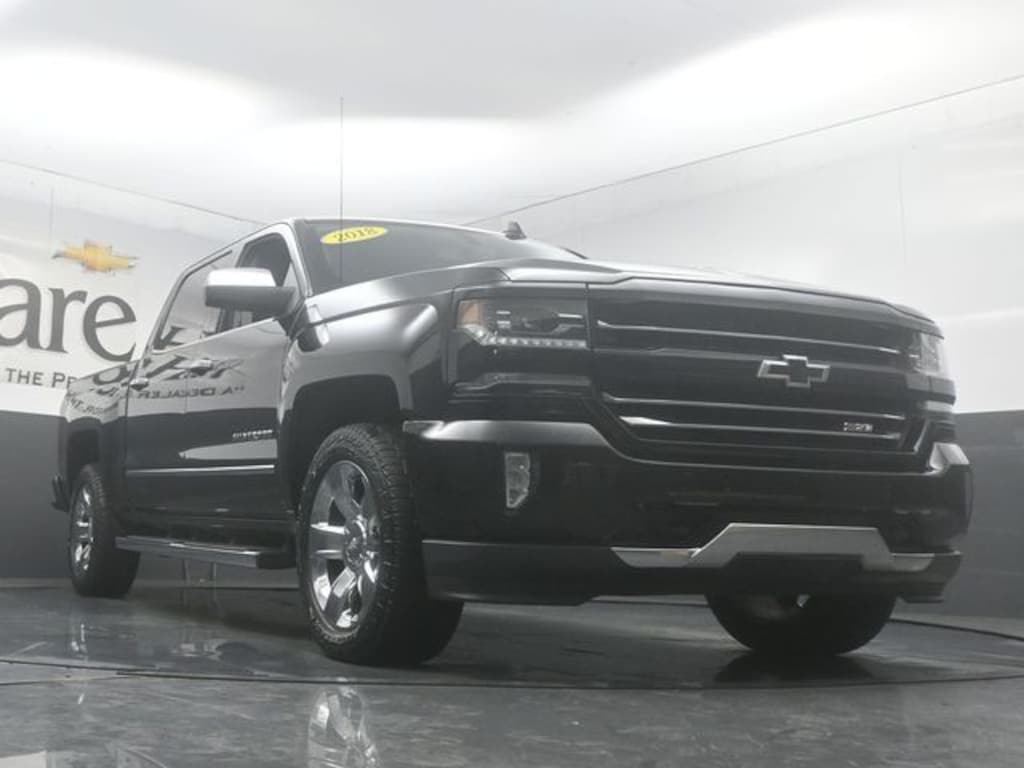 Used 2018 Chevrolet Silverado 1500 LTZ Truck Crew Cab