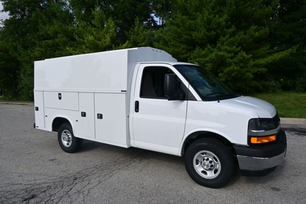 New 2026 Chevrolet Express Cutaway Work Van Truck