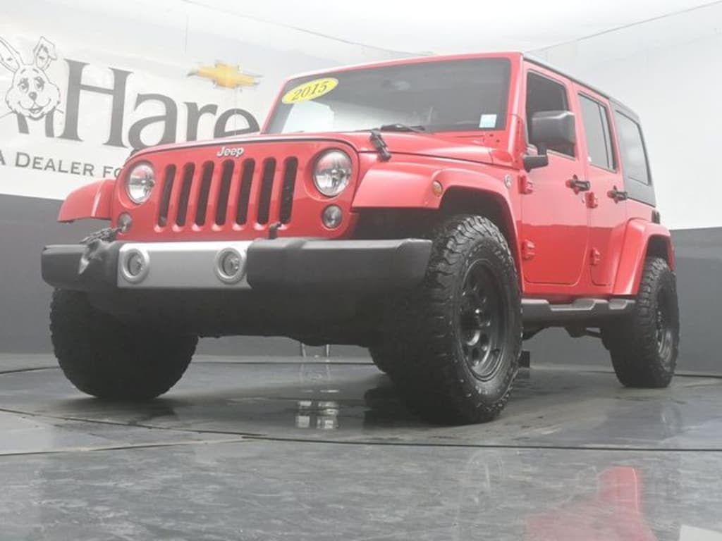 Used 2015 Jeep Wrangler Unlimited Sahara 4x4 SUV