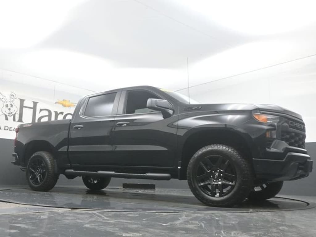 Used 2024 Chevrolet Silverado 1500 Custom Trail Boss Truck Crew Cab
