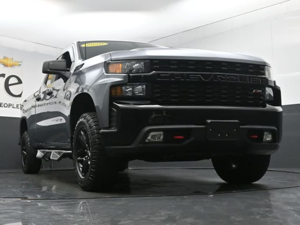 Used 2020 Chevrolet Silverado 1500 Silverado Custom Trail Boss Truck Double Cab