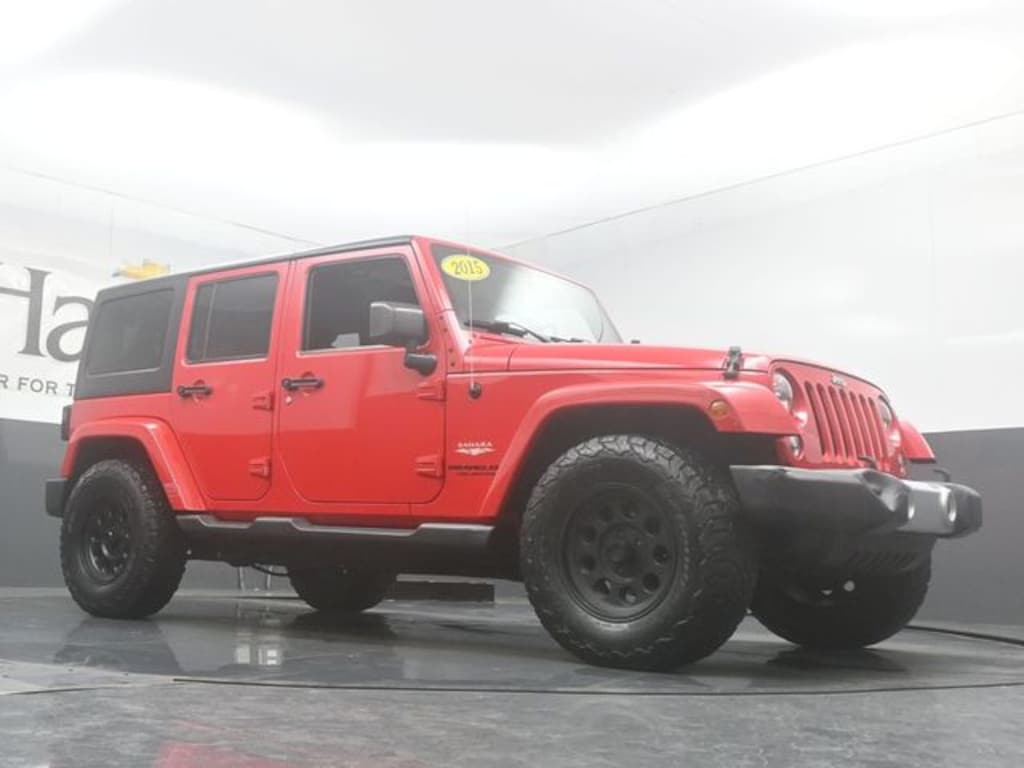 Used 2015 Jeep Wrangler Unlimited Sahara 4x4 SUV