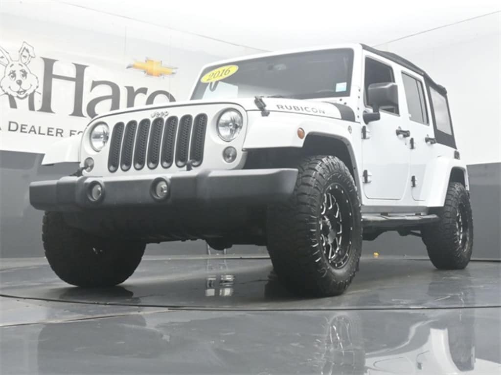 Used 2016 Jeep Wrangler JK Unlimited Rubicon 4x4 SUV