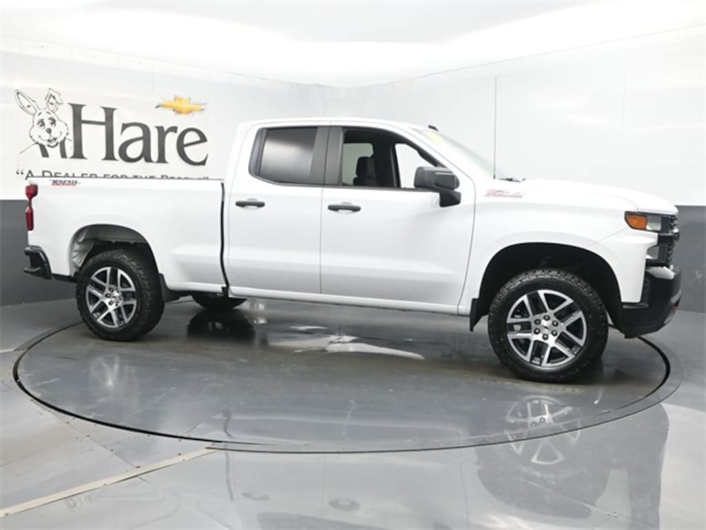 Used 2019 Chevrolet Silverado 1500 Silverado Custom Trail Boss Truck Double Cab
