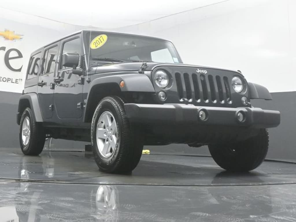 Used 2017 Jeep Wrangler JK Unlimited Sport 4x4 SUV