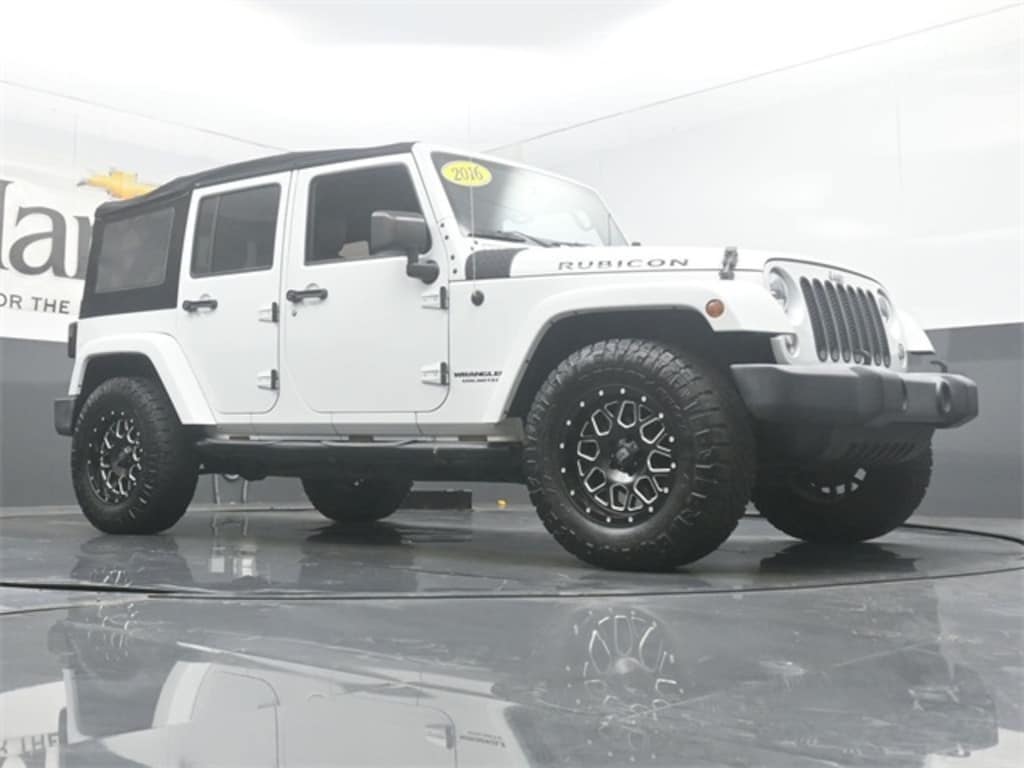 Used 2016 Jeep Wrangler JK Unlimited Rubicon 4x4 SUV