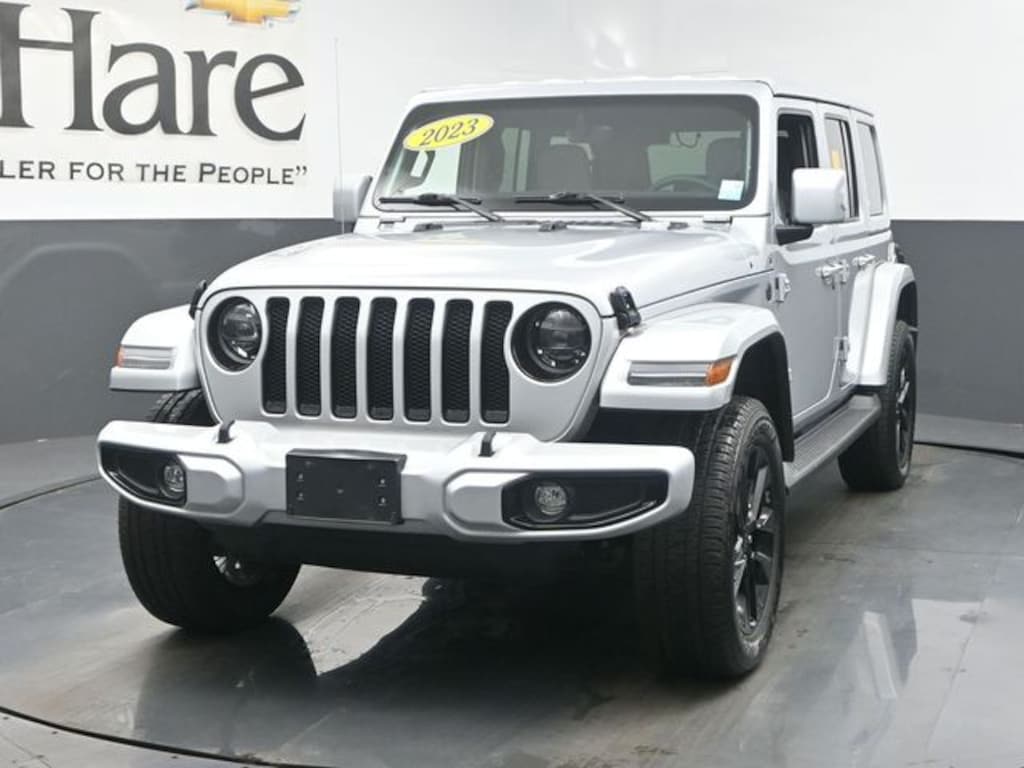 Used 2023 Jeep Wrangler 4-DOOR SAHARA 4X4 SUV