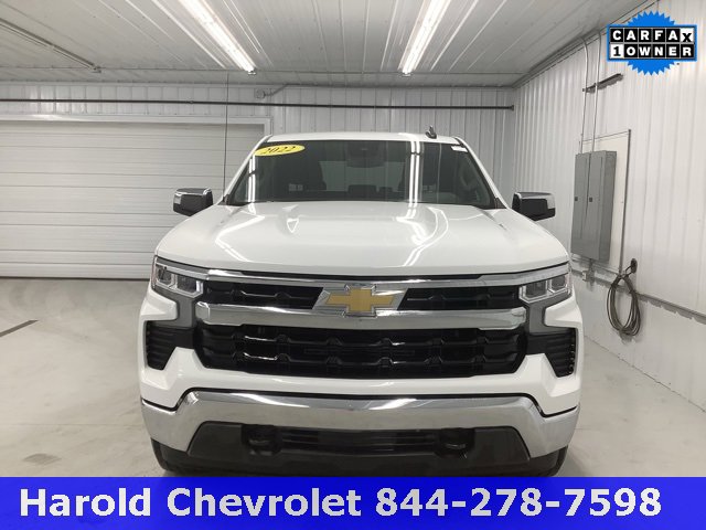 Certified 2022 Chevrolet Silverado 1500 LT with VIN 1GCPDKEK2NZ631005 for sale in Angola, IN