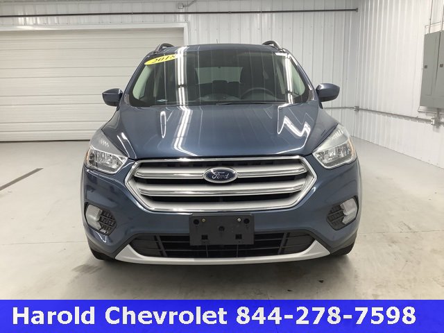 Used 2018 Ford Escape SE with VIN 1FMCU0GD8JUC65894 for sale in Angola, IN