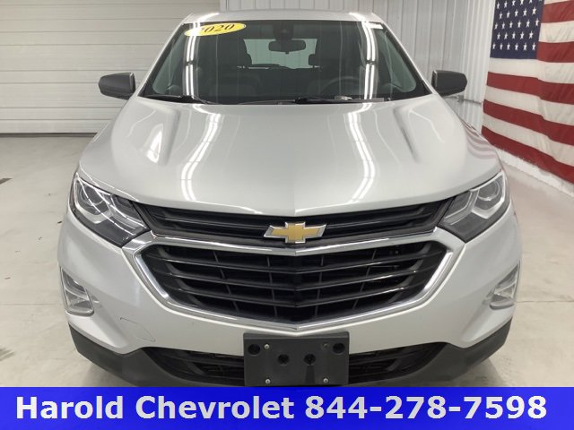 Used 2020 Chevrolet Equinox LS with VIN 2GNAXHEV9L6213812 for sale in Angola, IN