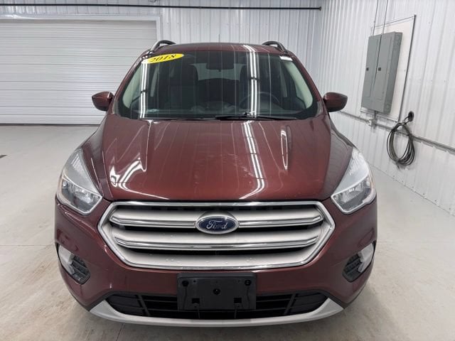 Used 2018 Ford Escape SE with VIN 1FMCU9GD3JUB91952 for sale in Angola, IN