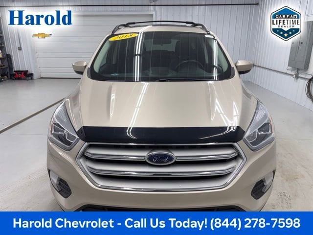 Used 2018 Ford Escape SEL with VIN 1FMCU9H91JUD32365 for sale in Angola, IN