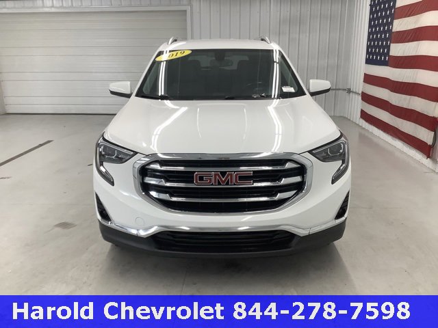 Used 2019 GMC Terrain SLT with VIN 3GKALVEVXKL100730 for sale in Angola, IN