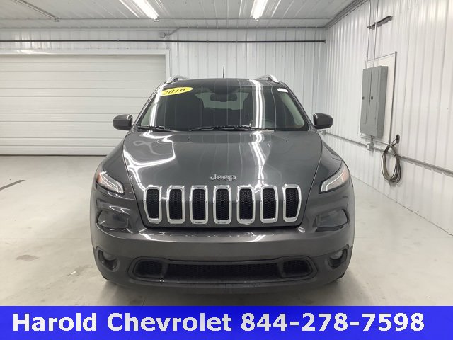 Used 2016 Jeep Cherokee North with VIN 1C4PJMCB1GW196165 for sale in Angola, IN