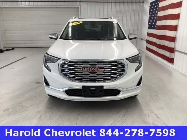 Used 2019 GMC Terrain Denali with VIN 3GKALXEX8KL140348 for sale in Angola, IN