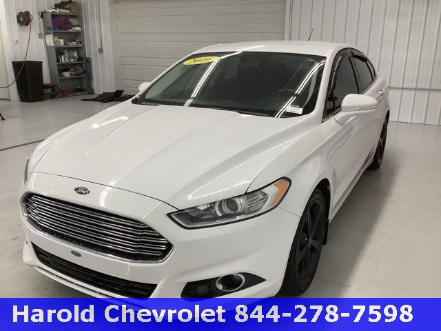 Used 2016 Ford Fusion SE with VIN 3FA6P0H70GR362644 for sale in Angola, IN