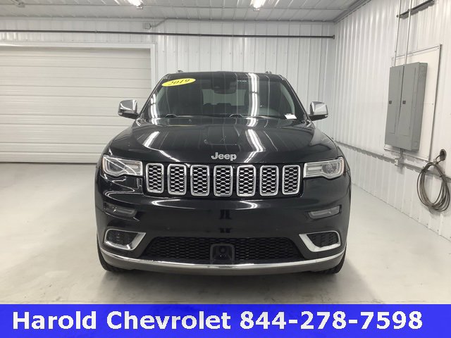 Used 2019 Jeep Grand Cherokee Summit with VIN 1C4RJFJG7KC634605 for sale in Angola, IN