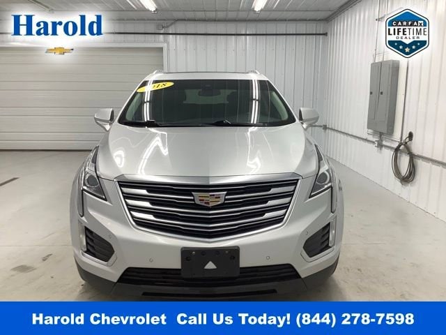 Used 2018 Cadillac XT5 Luxury with VIN 1GYKNDRS0JZ174731 for sale in Angola, IN