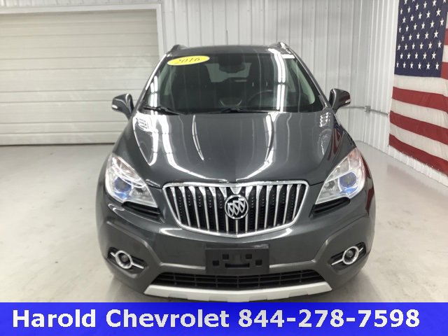 Used 2016 Buick Encore Leather with VIN KL4CJGSB0GB601192 for sale in Angola, IN