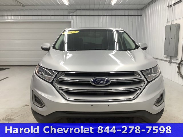Used 2017 Ford Edge SEL with VIN 2FMPK3J97HBC16800 for sale in Angola, IN